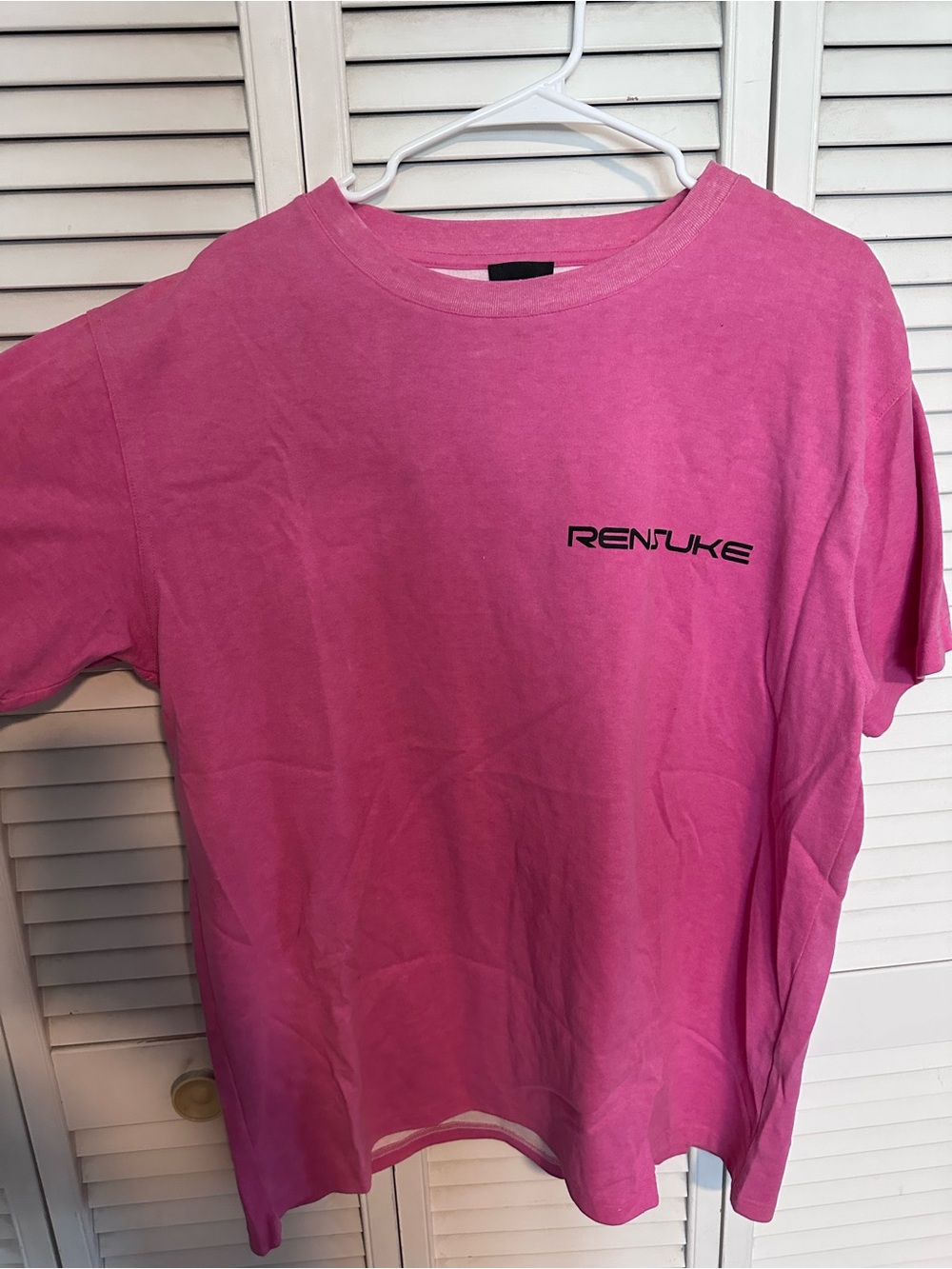 Men's Pink color changing Short Sleeve Logo Tee